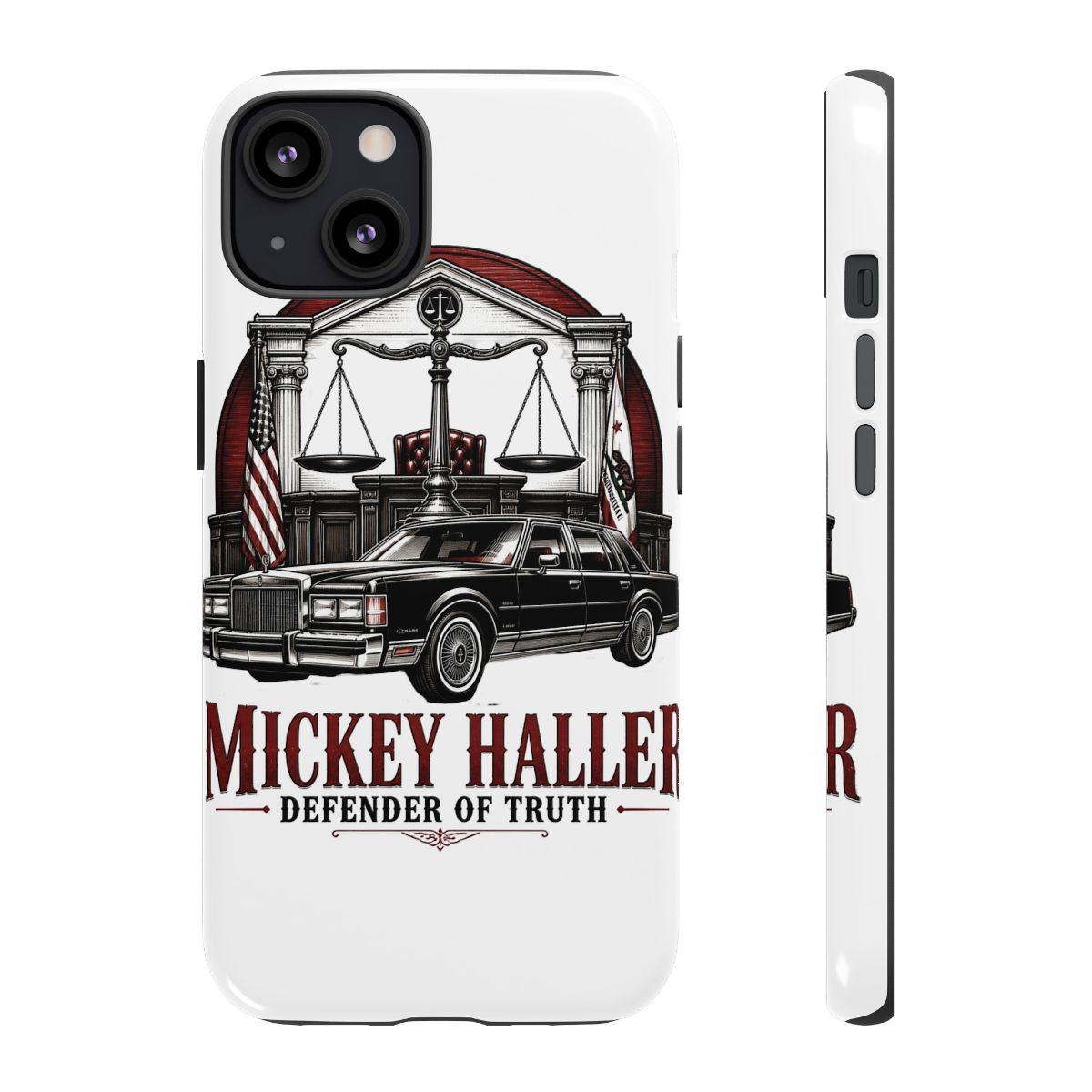 The Lincoln Lawyer "Mickey Haller - Defender of Truth" Phone Case