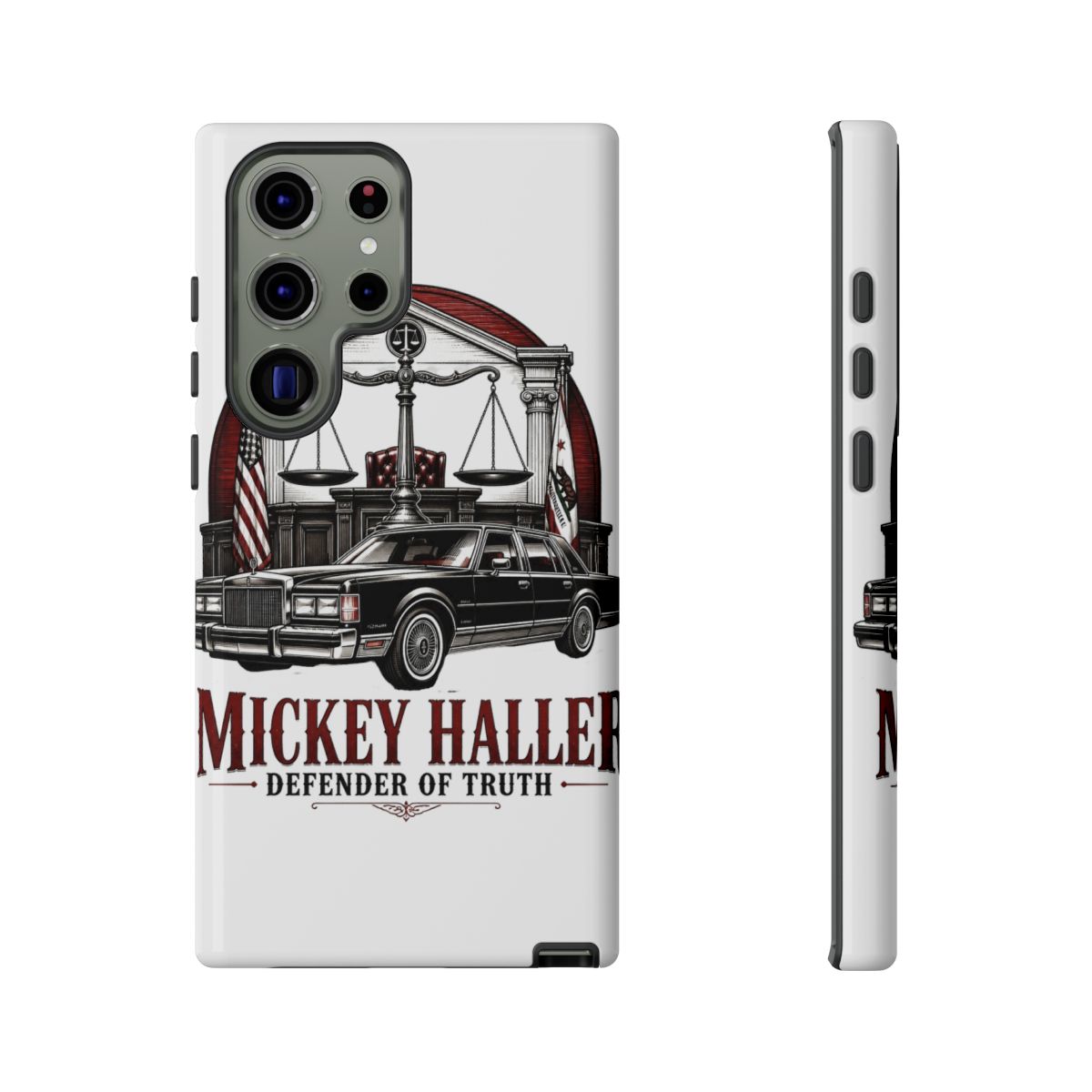 The Lincoln Lawyer "Mickey Haller - Defender of Truth" Phone Case - alternate angle 5, merchandise