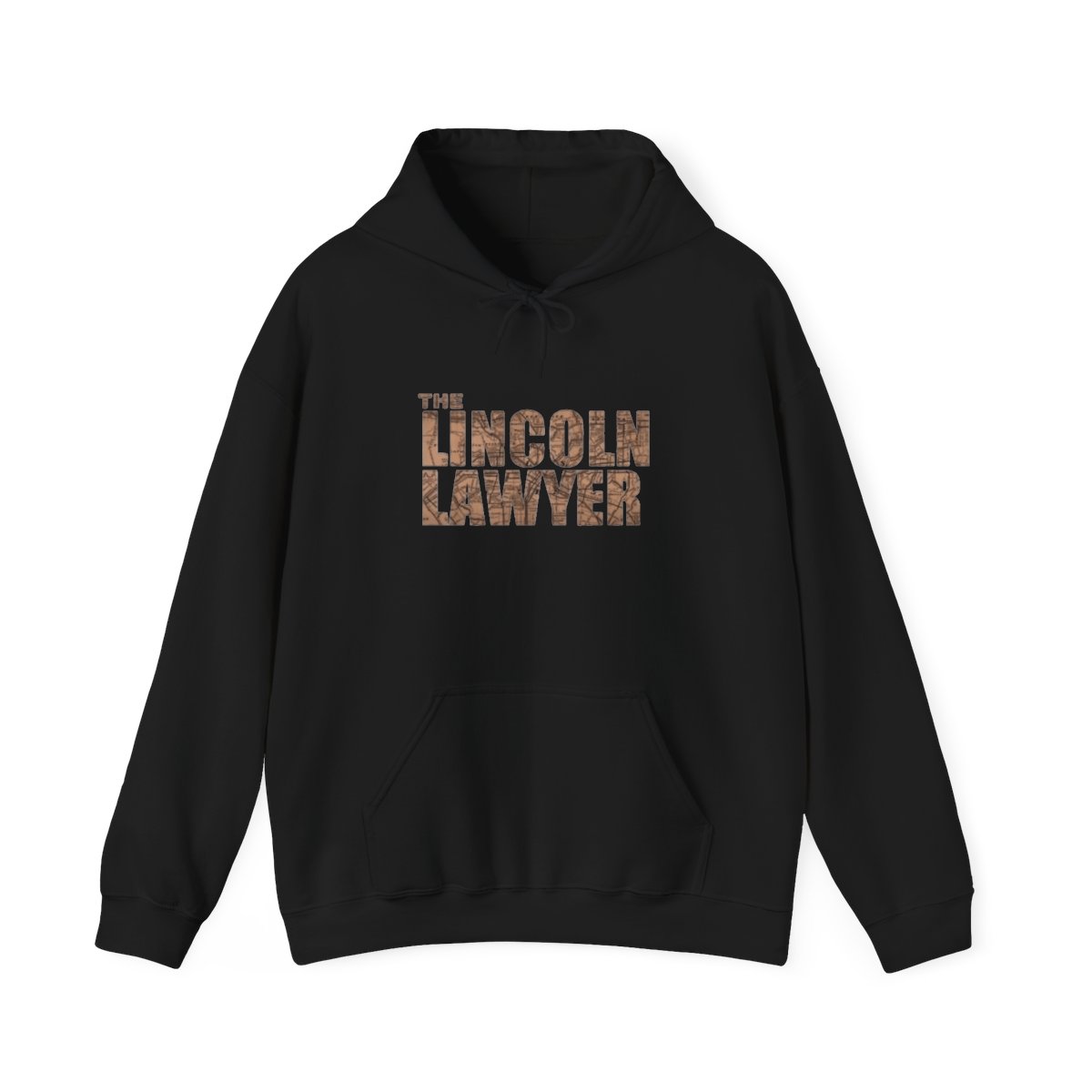 The Lincoln Lawyer Hoodie | Retro Text Legal Theme | Lincoln Lawyer - alternate angle 3, merchandise