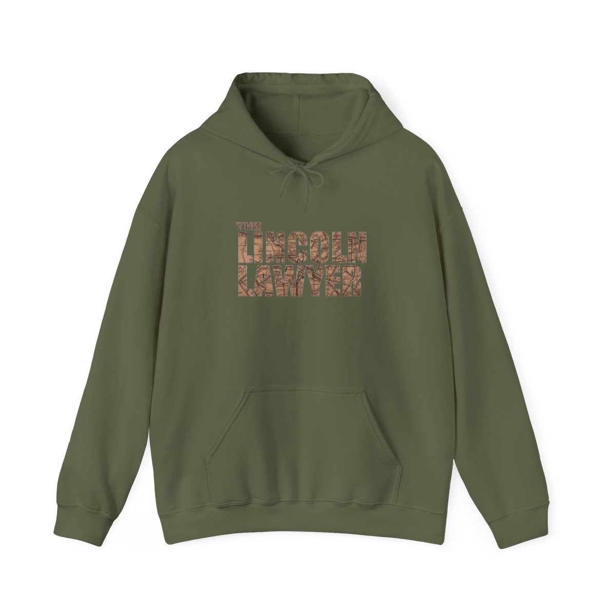 The Lincoln Lawyer Hoodie | Retro Text Legal Theme | Lincoln Lawyer - alternate angle 5, merchandise