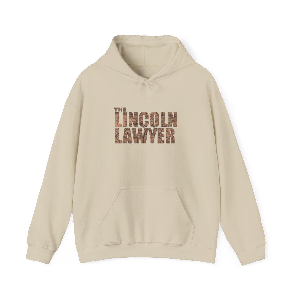 The Lincoln Lawyer Hoodie | Retro Text Legal Theme | Lincoln Lawyer - alternate angle 4, merchandise