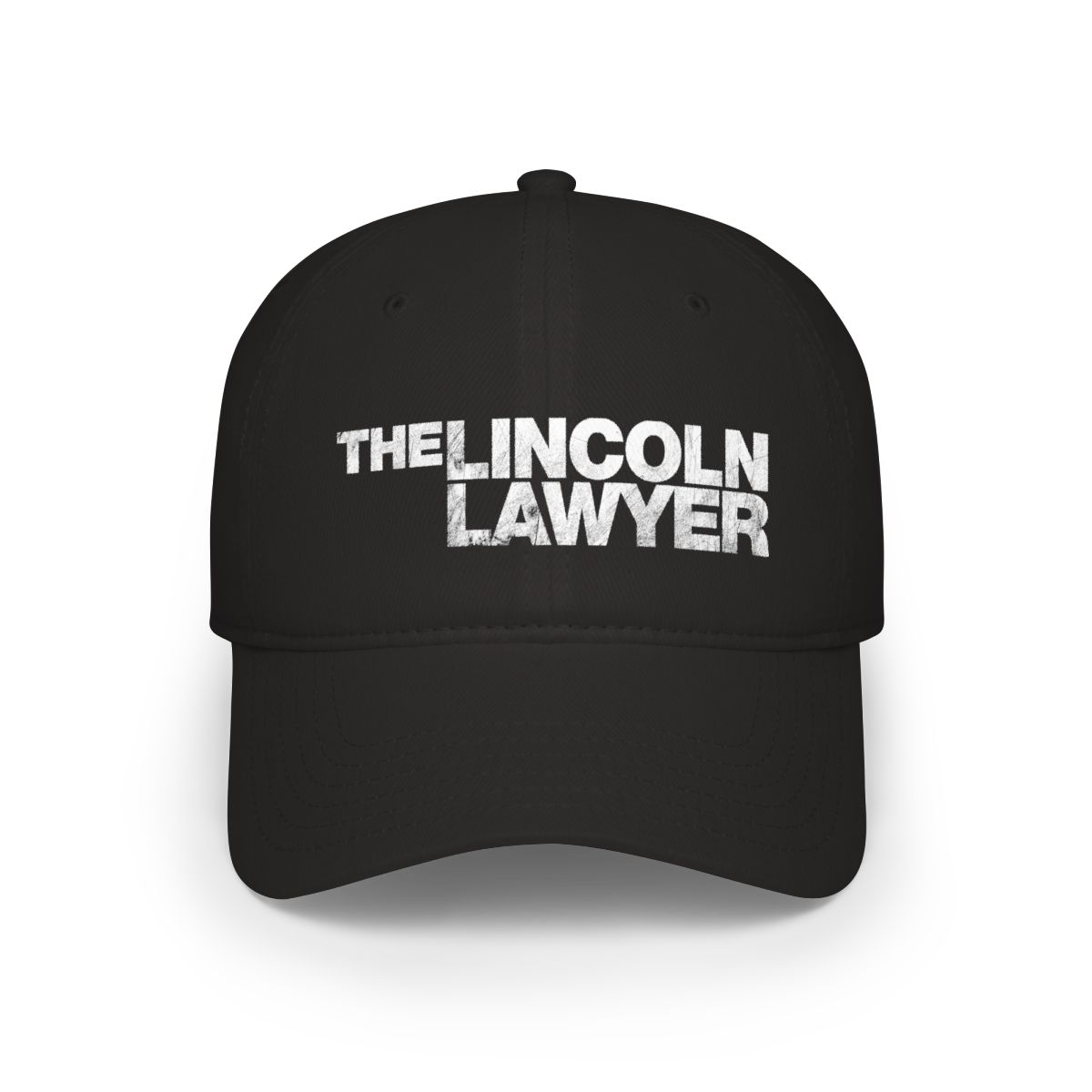 THE LINCOLN LAWYER Baseball Cap | Embroidered Text Lawyer Hat | Lincoln Lawyer